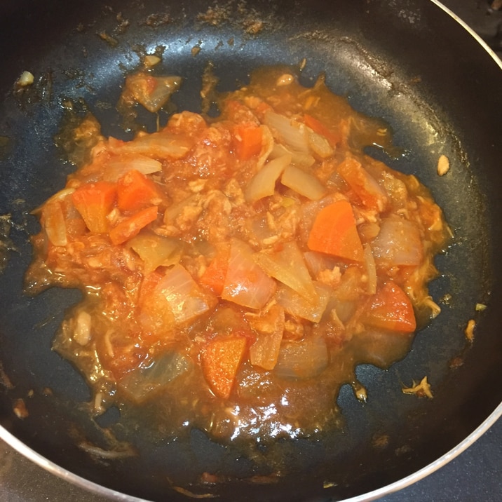 離乳食 ツナと野菜のトマト煮